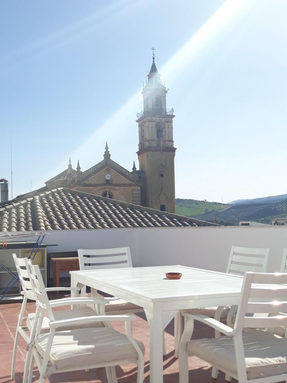 Atico-Plaza Apartment Algodonales Bagian luar foto